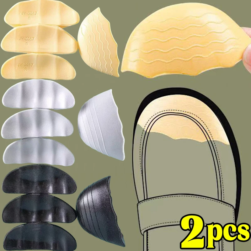 Sponge Forefoot Insert Pads Women Pain Relief High Heel Insoles Reduce Shoes Size Filler Protector Adjustment Shoe Accessories thumbnail 2