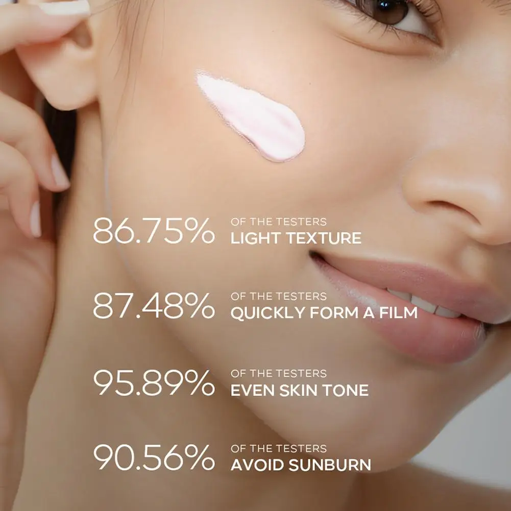 Sakura Sunscreen Cream SPF50 Moisturizing UV Protect Face Body Sunscreen Isolation Lotion Oil Control Reduce Melanin Skin Care thumbnail 6