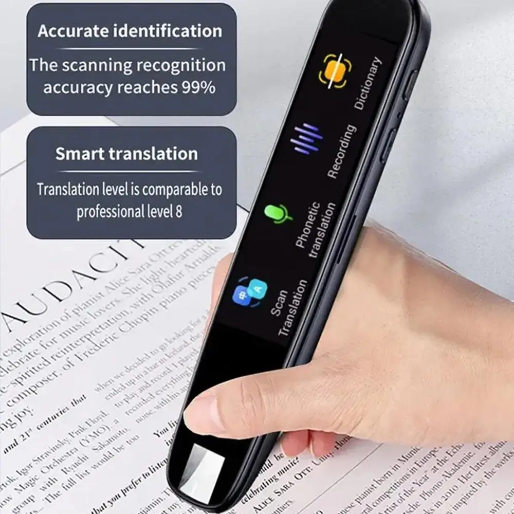 Offline Translation Pen For Teacher Student Dictionary English Intelligent Scanning Point Reading 123 Languages Translator Pen thumbnail 5