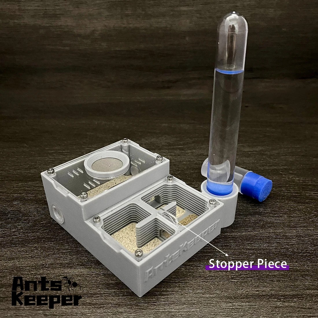 【Four Section】Flat Ant Farm with Indepedent Rooms for Ants keeper , Ant Hill House Nest for Small and Middle Ants Colony thumbnail 4