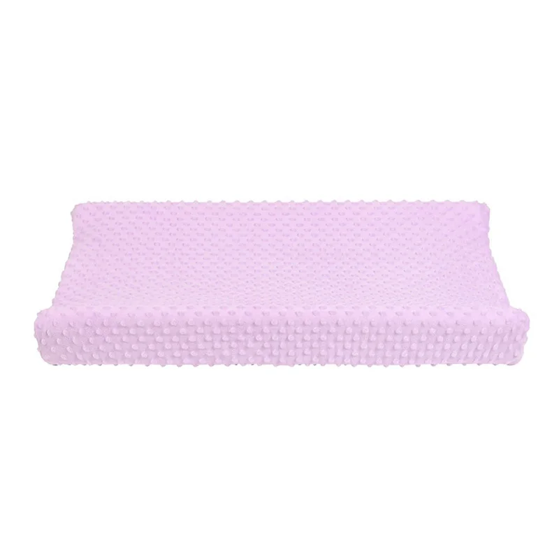 Baby Minky Dot Changing Pad Cover Ultra Soft Diaper Changing Table Sheet for Baby Boys Girls thumbnail 4