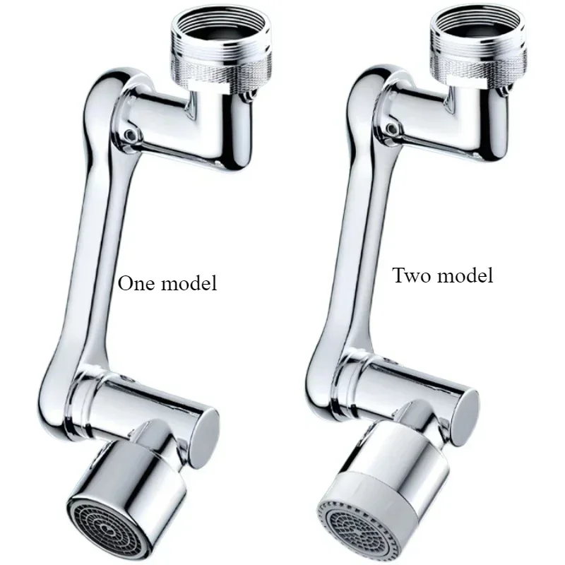 Rotatable Multifunctional Extension Faucet Aerator Kitchen Sink Faucet Extender Adapter Bathroom Tap Swivel Robotic Arm Sink Fit thumbnail 6