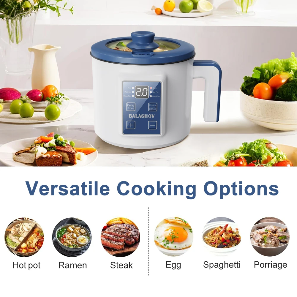 Electric Rice Cooker Single Double Layer Intelligent Automatic Home Mini  Kitchen Cooker 220V/EU Plug MultiCooker Steamed Rice P thumbnail 3
