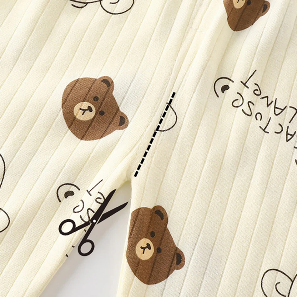 Kids Casual Autumn Long Sleeve Pajamas Set Boys and Girls Cartoon Print Home Wear Comfortable Soft Fabric Sleepwear thumbnail 4
