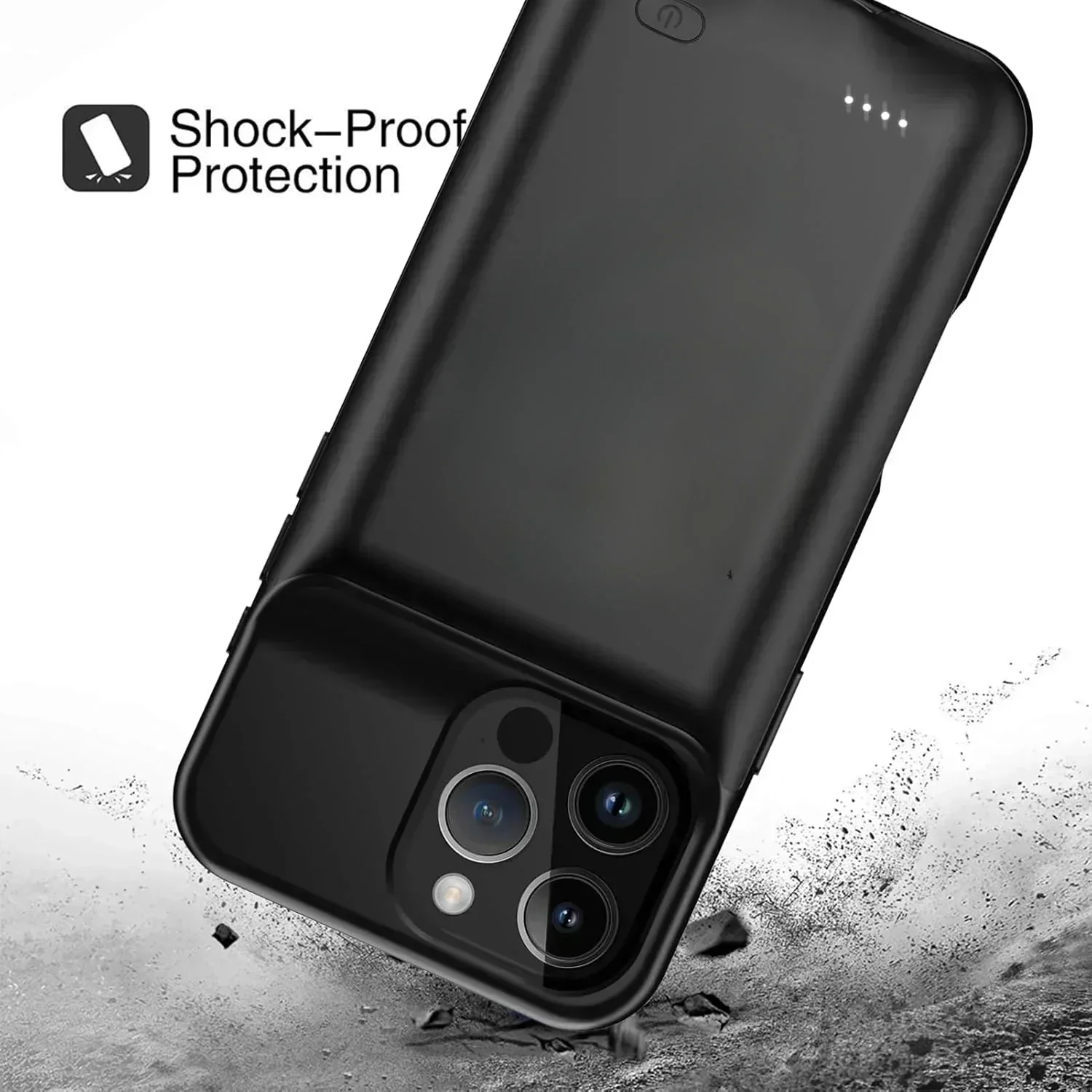 10000Mah Newest For iphone 16 Plus 15 14 13 Mini 12 11 Pro Max X XS XR XS 6 6S 7 8 SE 2020 Battery Case Charger Cases Power Bank thumbnail 4