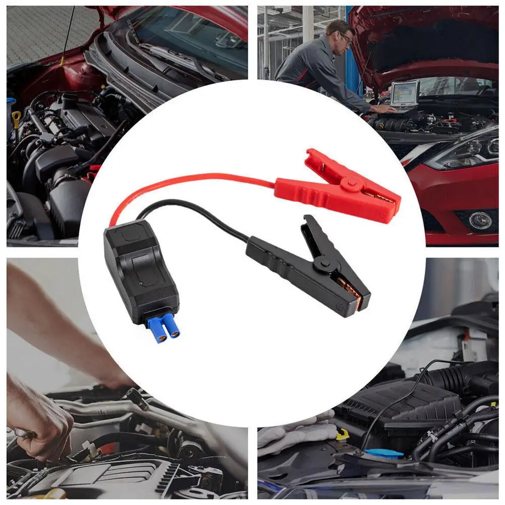 EC5 Plug Connector Emergency Battery Jump Cable Alligator Clamps Clip For Car Trucks Jump Starter Alligator Clip Car Jumper I4J5 thumbnail 2