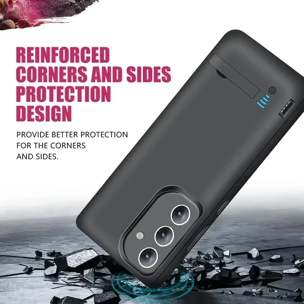 10000Mah For Samsung Galaxy S24 S24 Ultra S23 S22 S10 S10e Note 20 8 9 10 S21 FE + Plus S20 Battery Charger Case Power Case Bank thumbnail 4