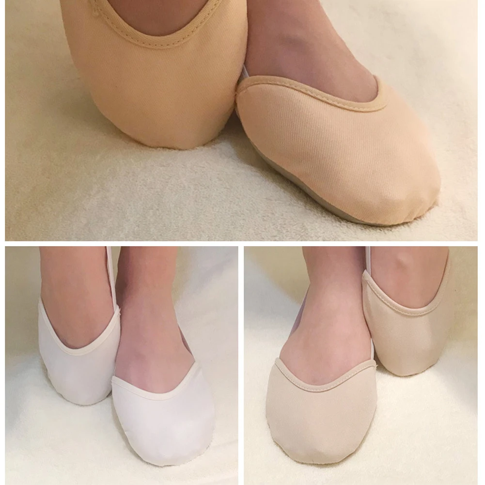 Rhythmic Gymnastics Ballet Shoes Soft Half Socks Ballroom Art Gym Socks Accessories Elastic Ballet Dance Shoes Gymnastics thumbnail 6