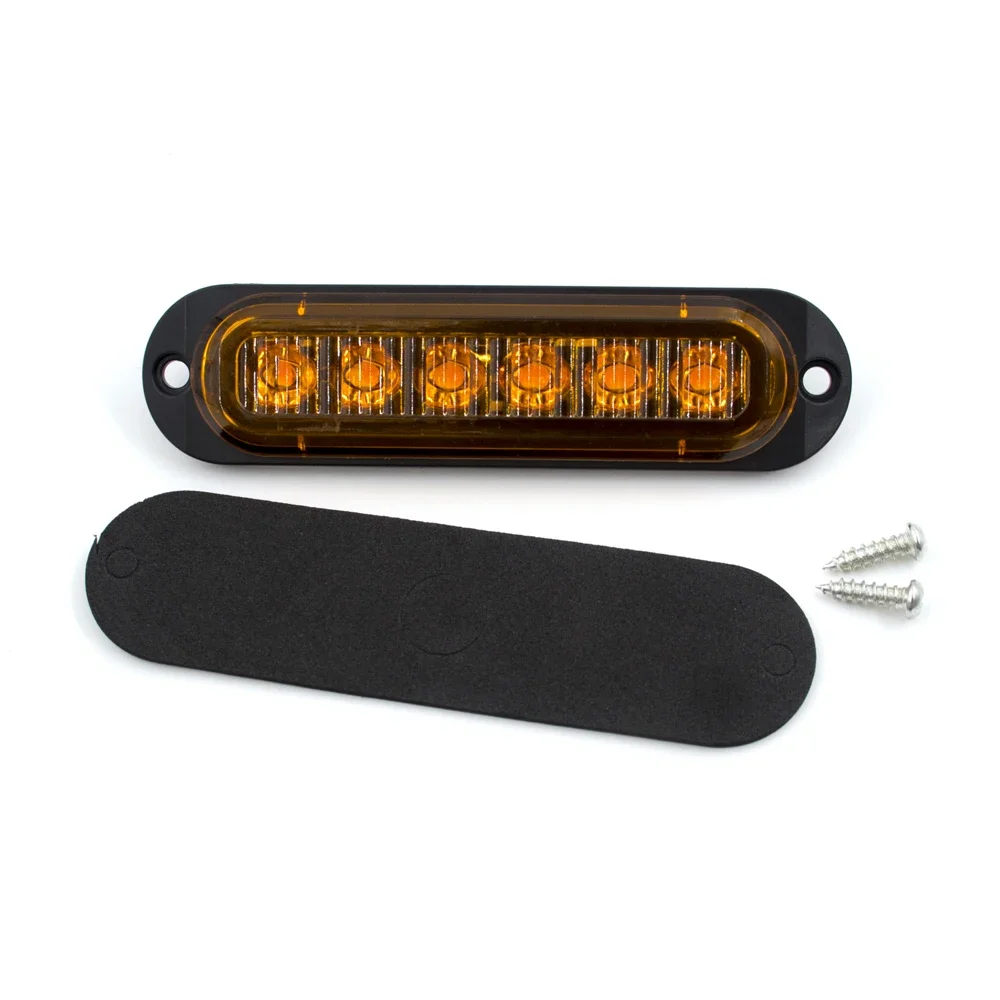4x/6x/8x/10x 12V 24V External LED Side Marker Warning Light Clearance Lamp Turn Signal Light For Truck Trailer RV Lorry Caravan thumbnail 5