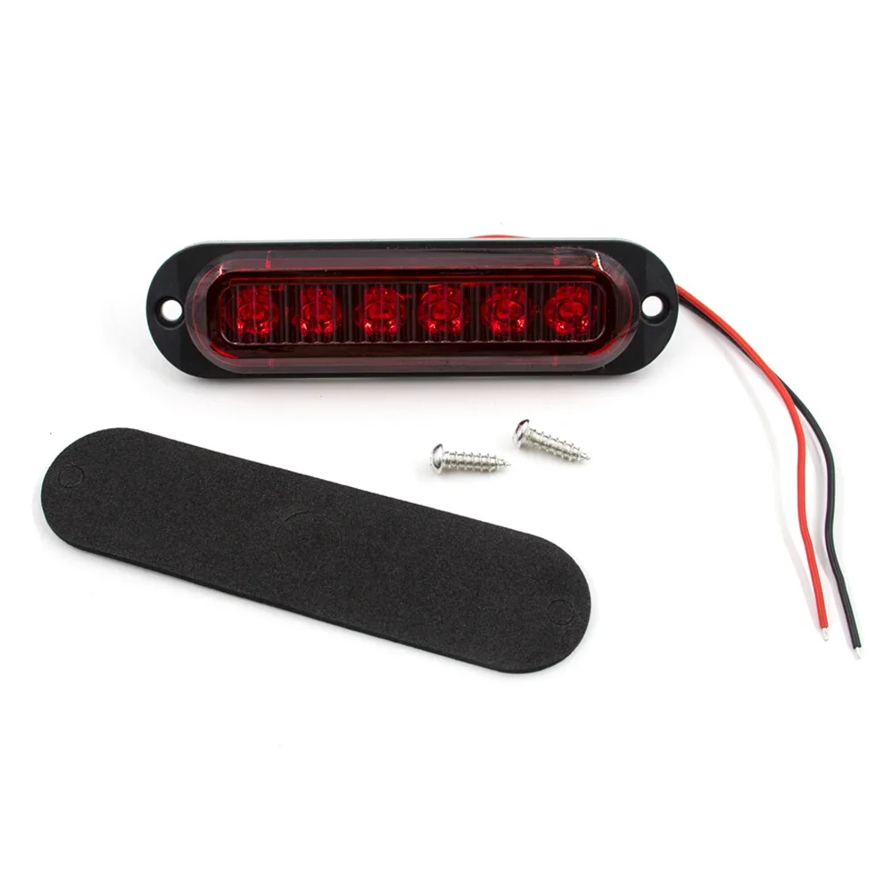 4x/6x/8x/10x 12V 24V External LED Side Marker Warning Light Clearance Lamp Turn Signal Light For Truck Trailer RV Lorry Caravan thumbnail 3