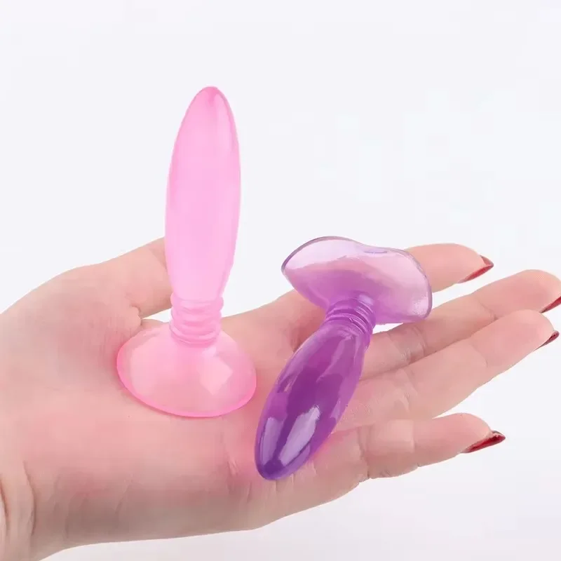 Mini Anal Plug Dilator Jelly Toys Adult Sex Toys Sex Products Gay Butt Plug for Beginner Couples Erotic Toys thumbnail 3
