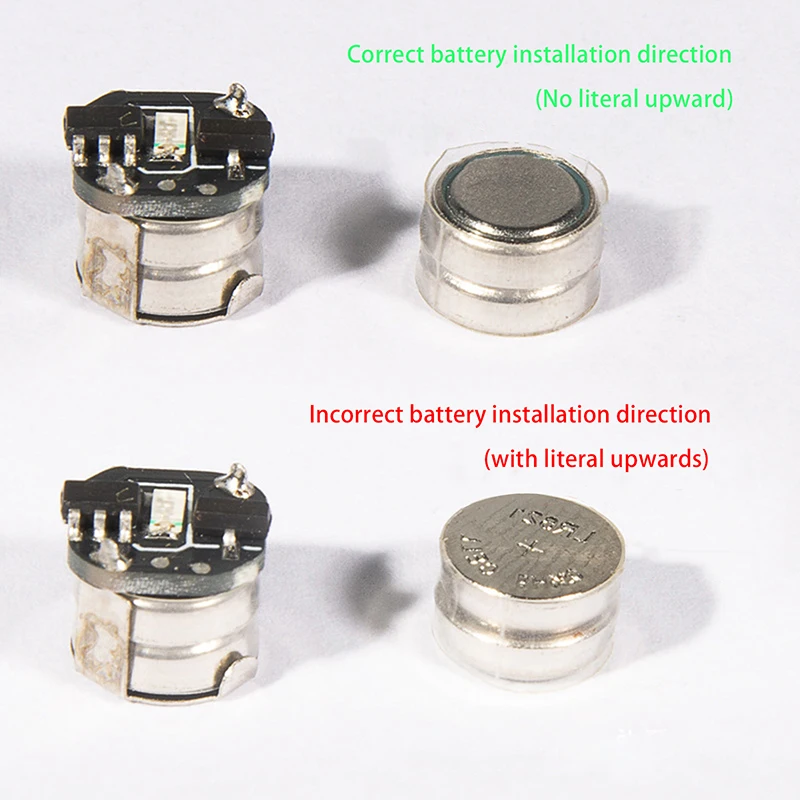 1Pc Mini Magnetic Led Lamp Toys For Action Figures/Car Model Modification Light DIY Model Making With Batteries And Magnet