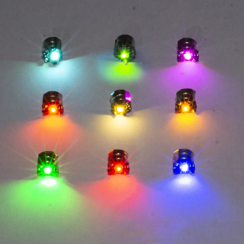 1Pc Mini Magnetic Led Lamp Toys For Action Figures/Car Model Modification Light DIY Model Making With Batteries And Magnet thumbnail 2