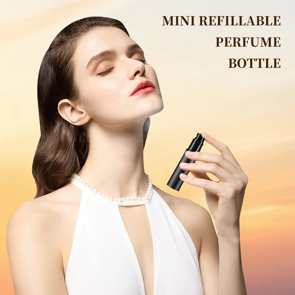 Louischanzl 5ml Mini Bottom Filling Perfume Spray Dispenser Bottles Cosmetic Refillable Spray Atomizer Portable Liquid Container thumbnail 3
