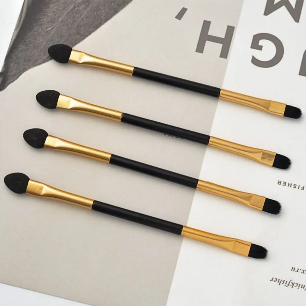 10PCS Fashion Beauty Makeup Tool Double-head Eyeshadow Brush Sponge Stick Eyeliner Applicator thumbnail 4