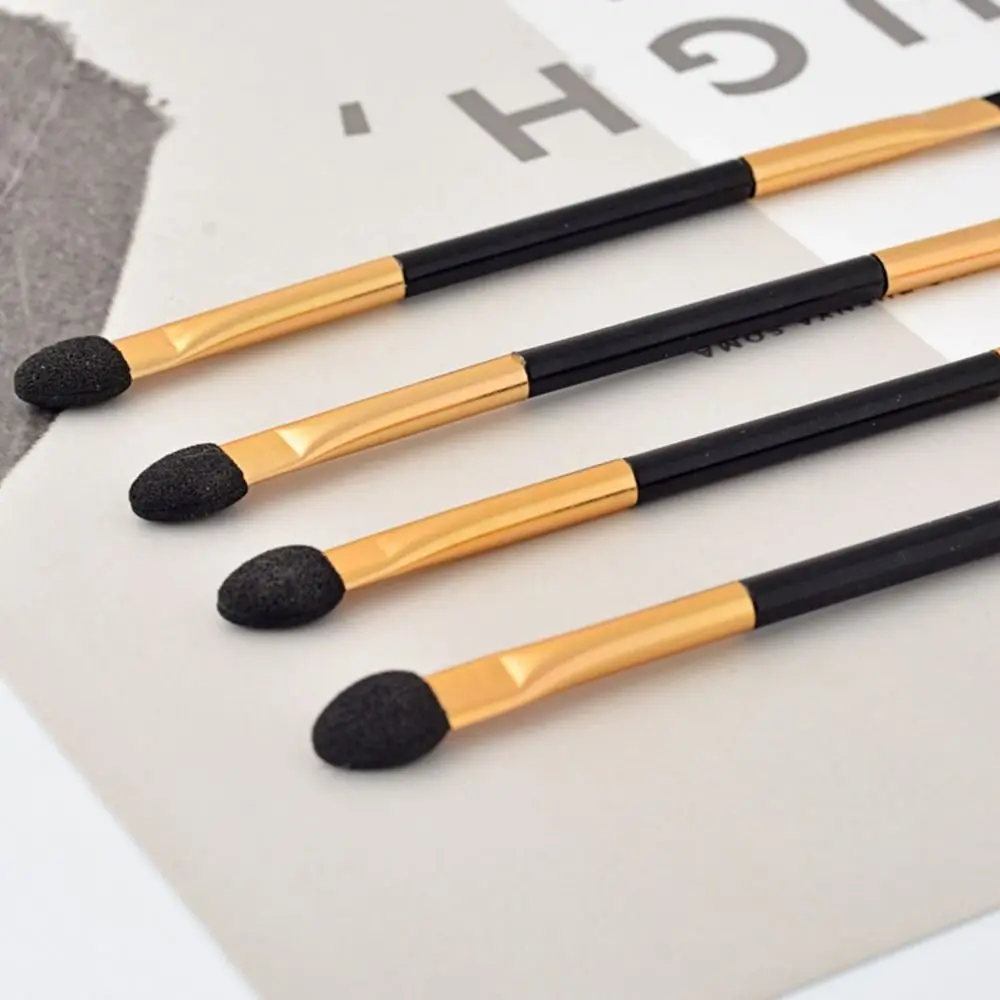 10PCS Fashion Beauty Makeup Tool Double-head Eyeshadow Brush Sponge Stick Eyeliner Applicator thumbnail 2