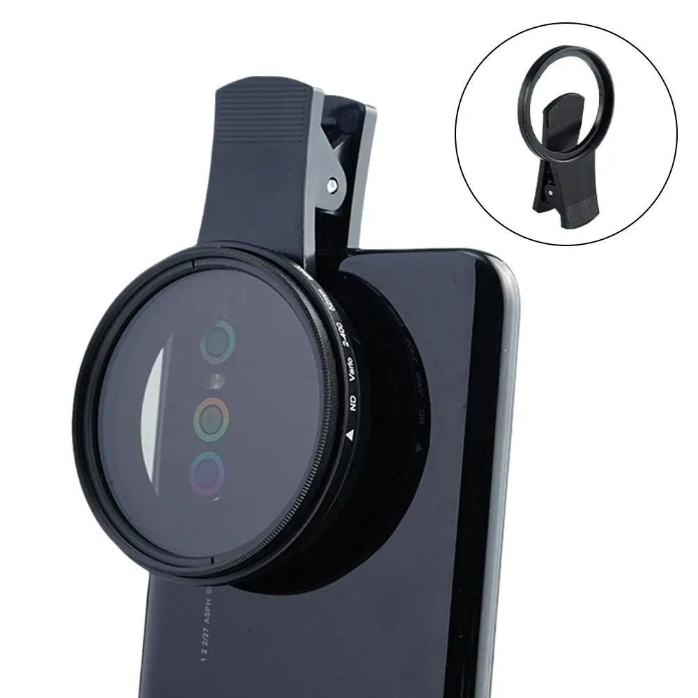 37/52mm CPL Filter Phone Camera Lens With Clip Universal Phone Polarizer Wide Angle Lens Solar Eclipse Phone Camera Filter ﻿ thumbnail 5