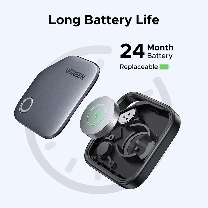 UGREEN Smart Bluetooth Tracker, Keys Finder Item Locator SmartTag Up to 2 Year Battery Phone Finder For Apple Find My (only IOS) thumbnail 5