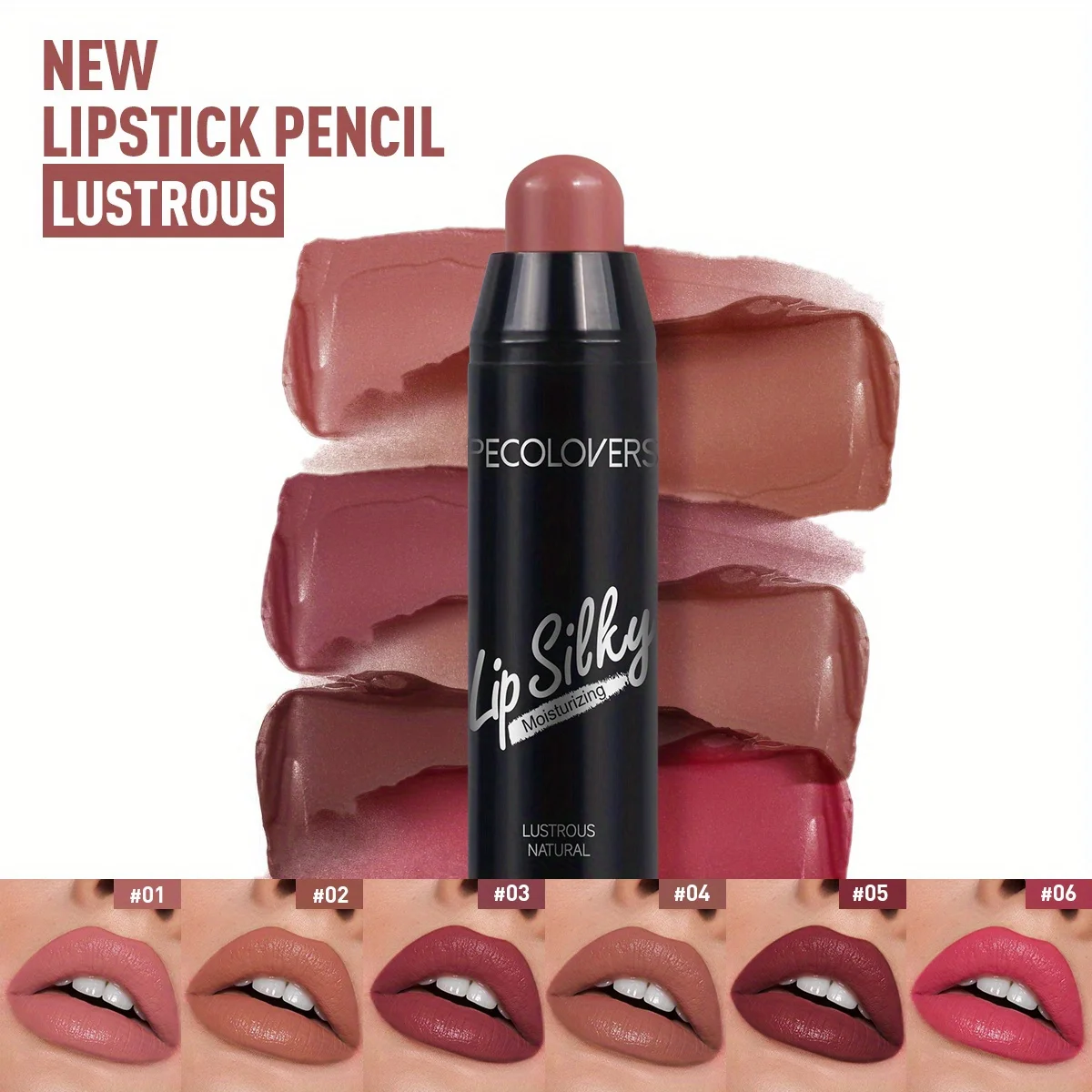 Brighten Lip Lipstick Moisturizing Water Light Solid Lip Gloss Glass Tea Russet Lip Glaze Tint Makeup Cosmetics Beauty thumbnail 6