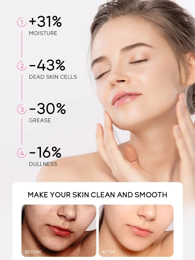 Sakura Exfoliating Peeling Gel Facial Scrub Moisturizing  Nourishing Repair Scrubs Face Cream Beauty Skin Care30g/50g thumbnail 4