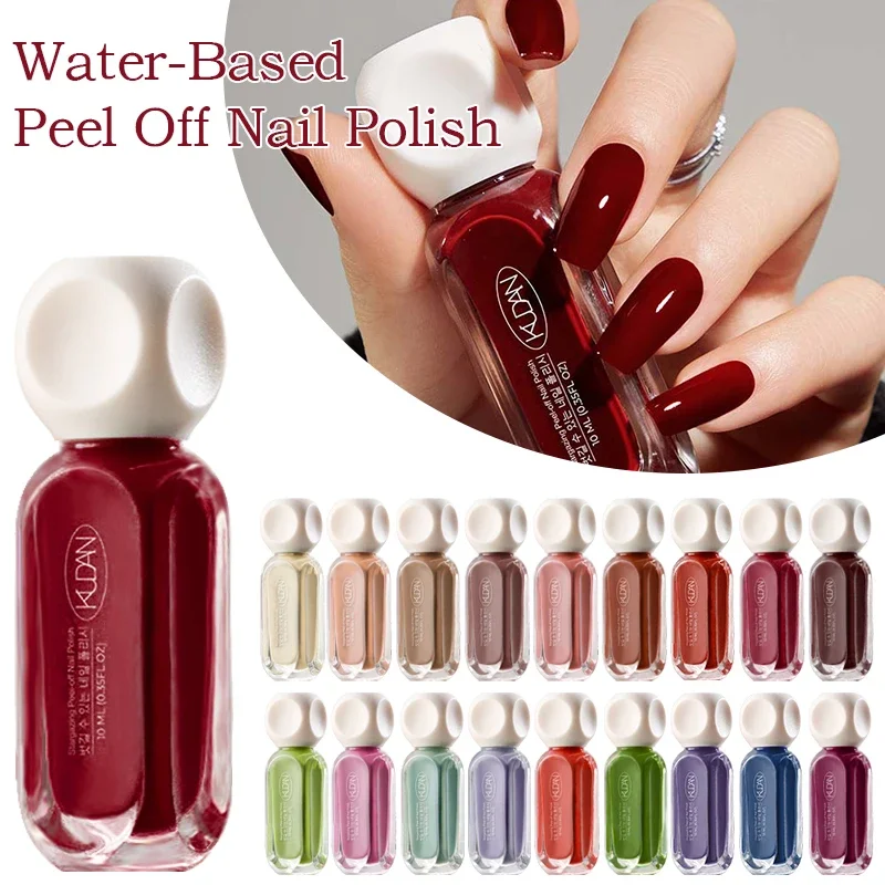 10ml Peel Off Water-Based Starry Nail Polish Fast Drying Long-Lasting Healthy And Brightening Effect No Need Lamp Cure thumbnail 3