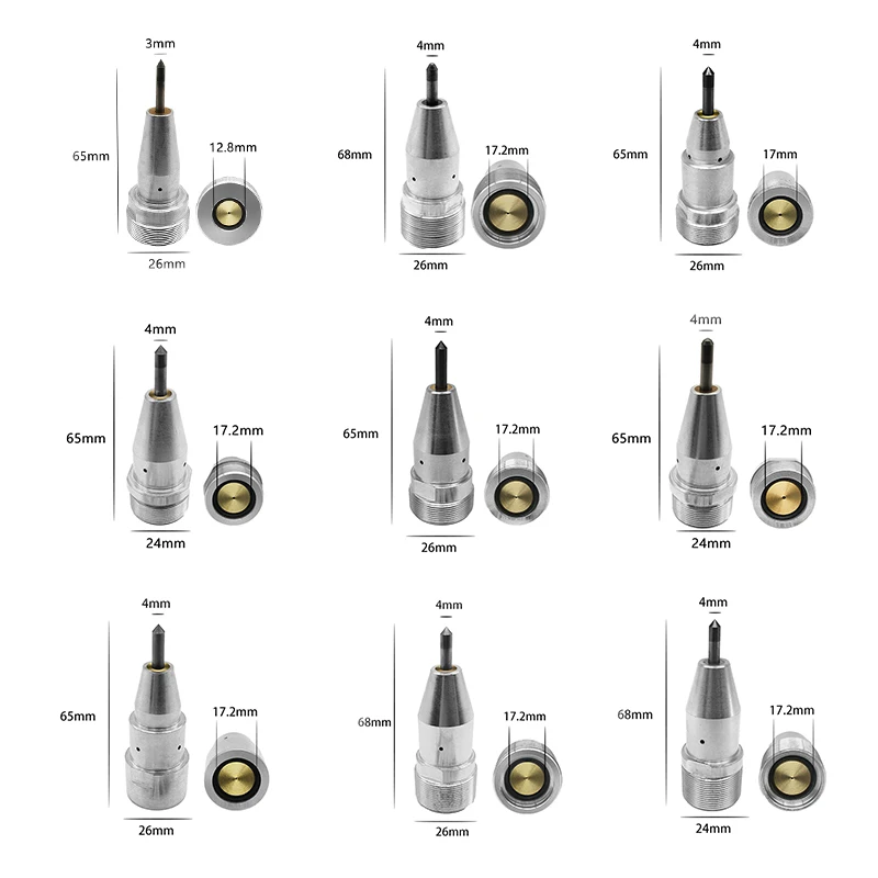 Zixu 3mm 4mm 6mm 8mm 12mm Dot Peen Marking Machine Consumable Pneumatic Electric Engraving Scribe Needle Stylus Pen Carving Pin thumbnail 4