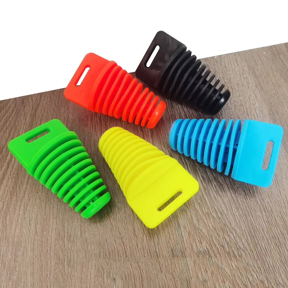 1PCS Universal Exhaust Pipe Plug Motorcycle Accessories Motocross Tailpipe Rubber Air Bleeder Wash Protector Cover thumbnail 2