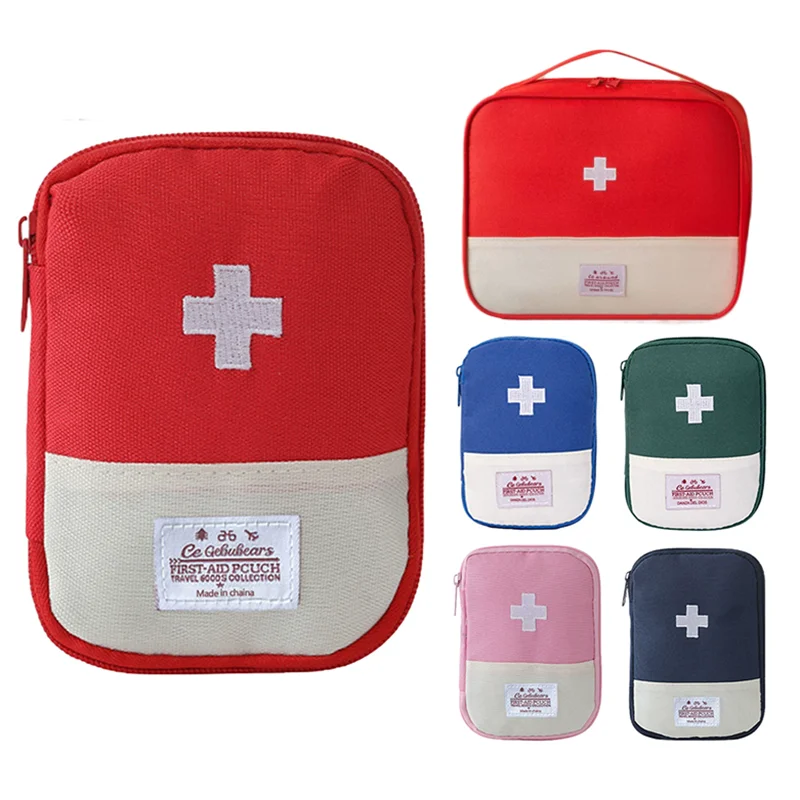 First Aid Kit Organizer Travel Supplies Cute Medical Emergency Pouch Portable Medicine Bag Household Medicine Pill Storage Bag thumbnail 2