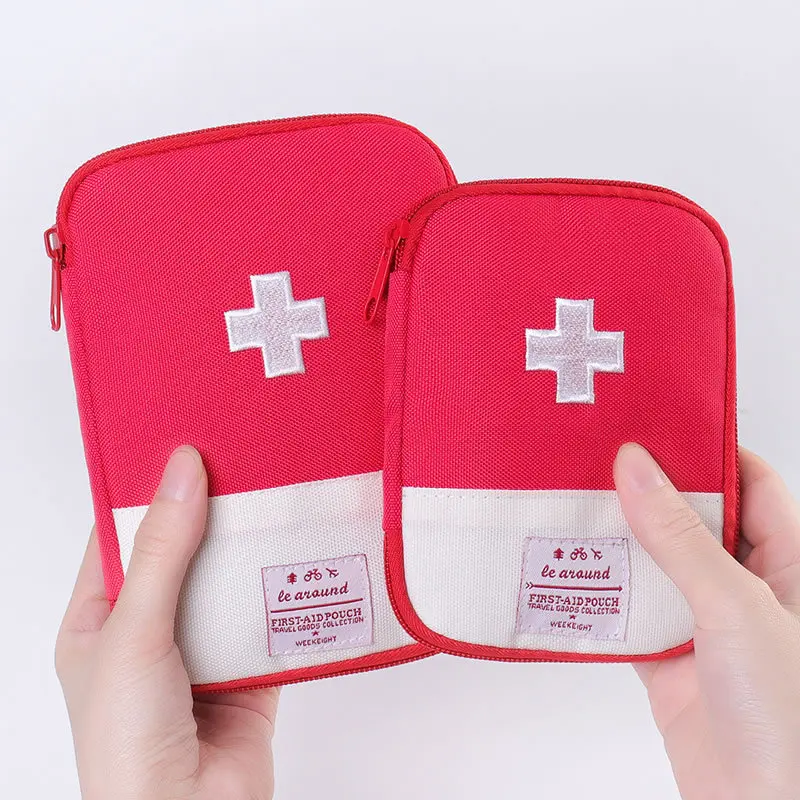 First Aid Kit Organizer Travel Supplies Cute Medical Emergency Pouch Portable Medicine Bag Household Medicine Pill Storage Bag thumbnail 6
