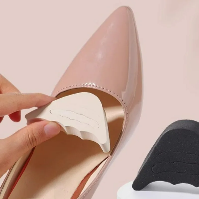 Women High Heels Forefoot Pad Boots Cushioning Half Insoles Reduce Shoe Size Fore Foot Pad Lightweight Protective Shoes Inserts thumbnail 2