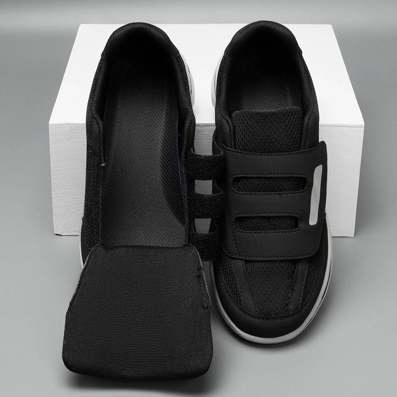 Wide Toe Sneakers For Fat Foot Diabetic Shoes For Elderly Hallux Valgus Bunion Orthopedics Swollen Feet Thumb Eversion Footwear thumbnail 6