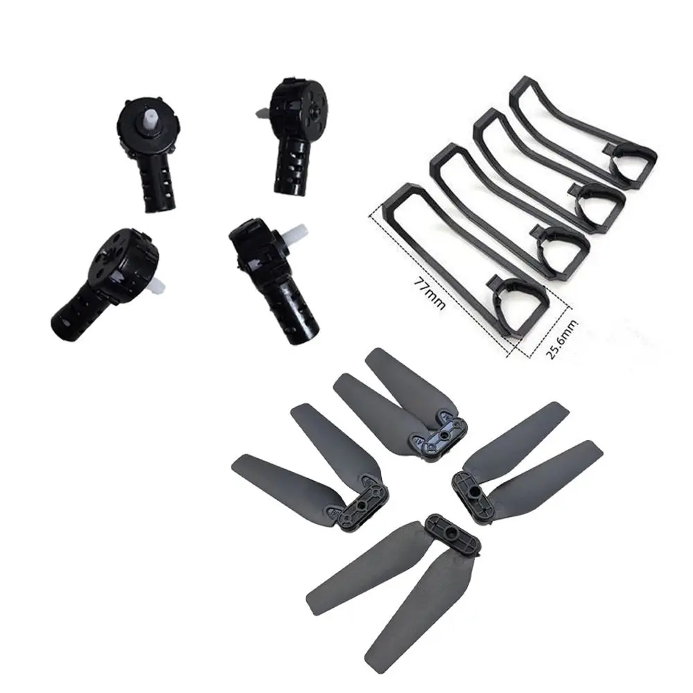 4pcs New RC Drone Propeller Blade Plastic Easy Install Motor Universal RC Quadcopter Parts Crash Guard Cover for E88 E88Pro thumbnail 2