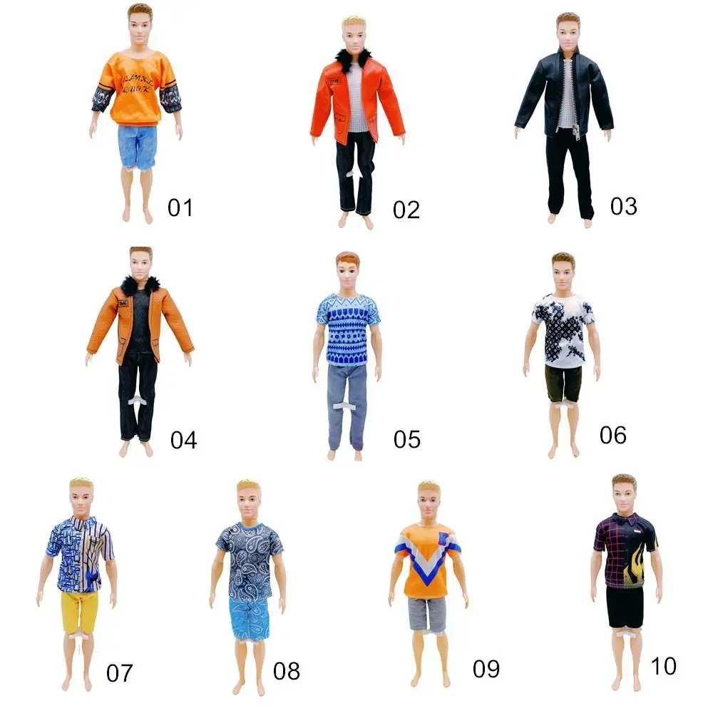 Casual Suit Ken Doll Clothes Daily Wear Fashion Suit Ken Boy Clothes Cool Outfit 10 Style Prince Ken Sportswear Girls Toy thumbnail 2