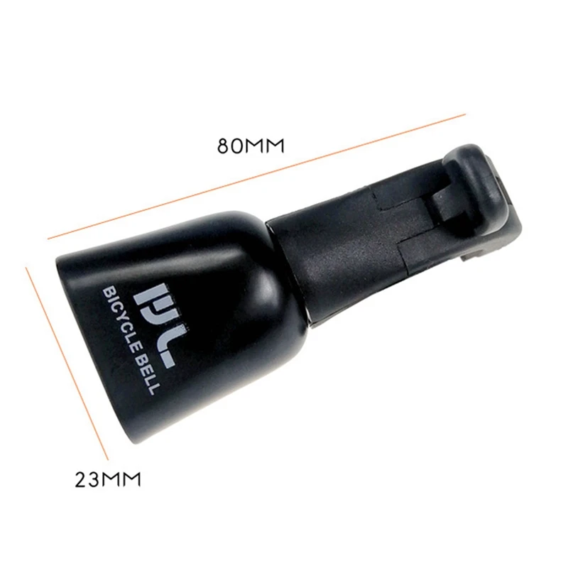 Hot  Outdoor Bicycle Bell Bike Bull Bell Horn Bicycle Accessories for Mountain Balance Bike Black thumbnail 2
