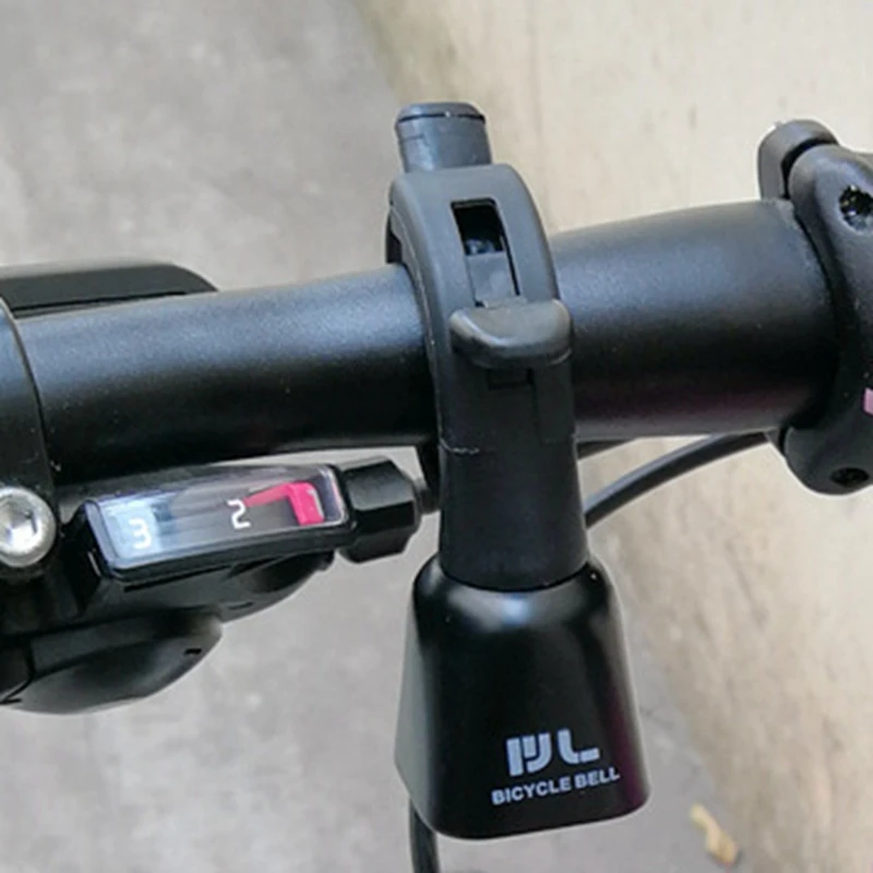 Hot  Outdoor Bicycle Bell Bike Bull Bell Horn Bicycle Accessories for Mountain Balance Bike Black thumbnail 3