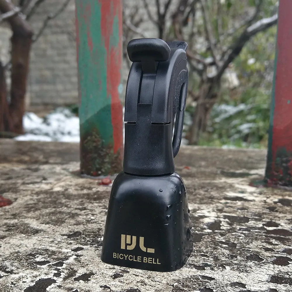Hot  Outdoor Bicycle Bell Bike Bull Bell Horn Bicycle Accessories for Mountain Balance Bike Black thumbnail 4