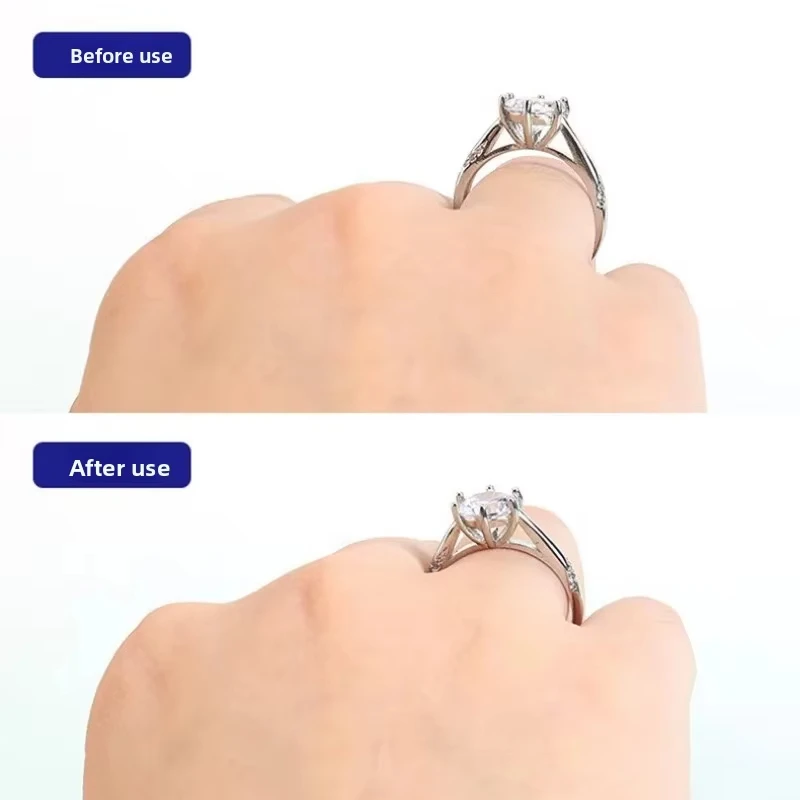 8 Sizes Silicone Invisible Clear Ring Sizer Anti-Loss Proof Invisible Ring Holder Retainer Shrinker for Large Rings thumbnail 4
