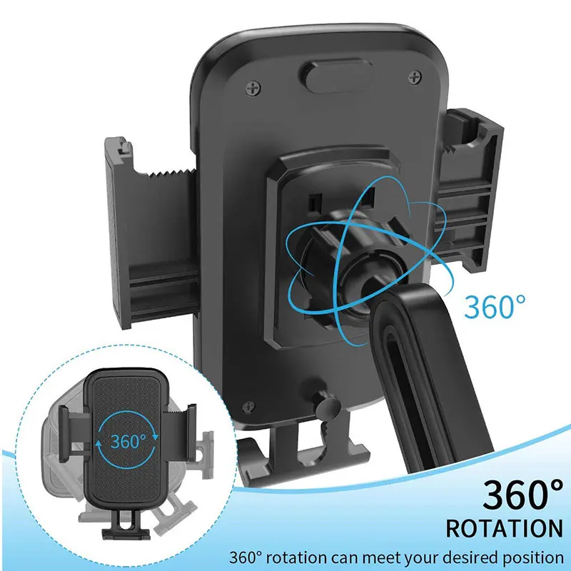 Universal Car CD Slot Phone Mount Stand One-Touch Release Car Phone Holder Cell Phone Support for iPhone 13 12 11 Pro Max Xiaomi thumbnail 3