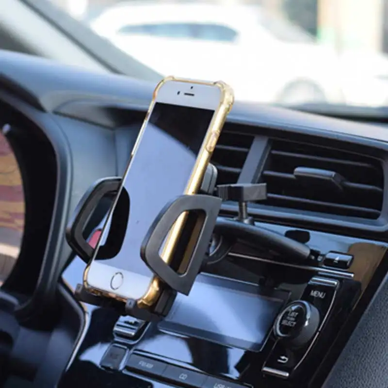 Universal Car CD Slot Phone Mount Stand One-Touch Release Car Phone Holder Cell Phone Support for iPhone 13 12 11 Pro Max Xiaomi thumbnail 6