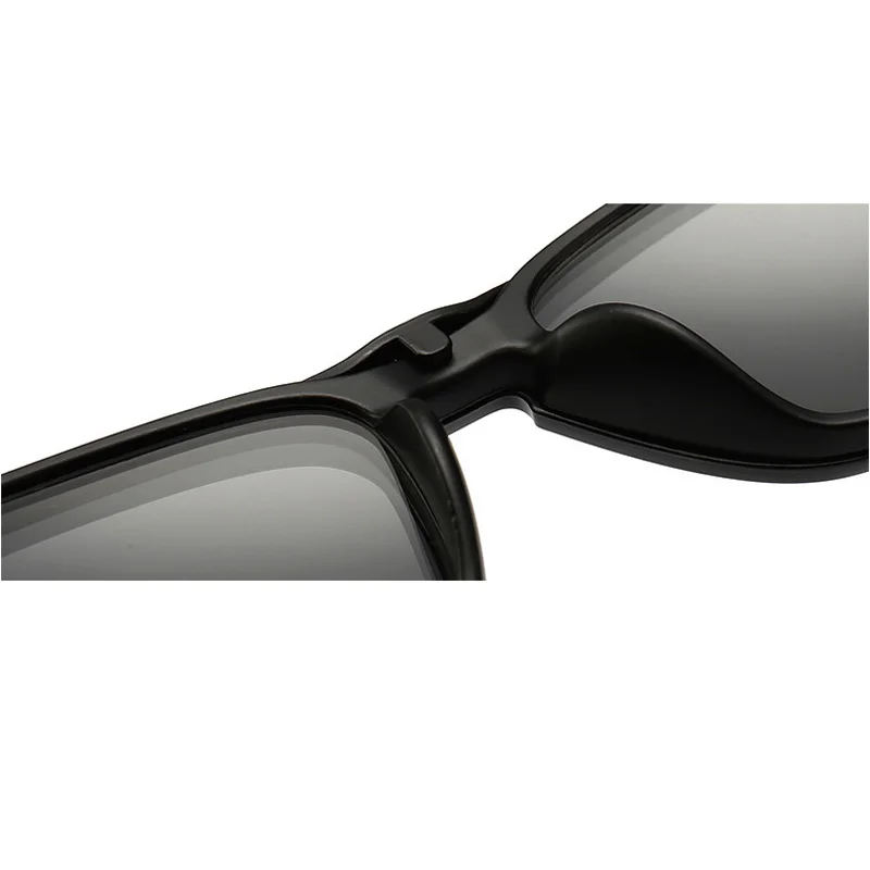 2297A 6 in 1 Sunglasses Black Magnetic Polarizing Clip Night Vision Available Multi-Function Can Hook thumbnail 5