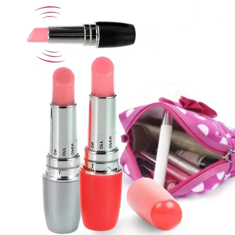 Powerful Lipstick Vibrator Female G-spot Clit Stimulator Vaginal Massager Mini Bullet Vibrators Masturbator Sex Toys For Women thumbnail 2