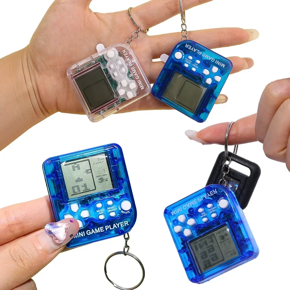 Portable Mini Handheld Game Players Classic Electronic Games Hand Held Console Game Child Puzzle Gaming Console Player Toys Gift thumbnail 2