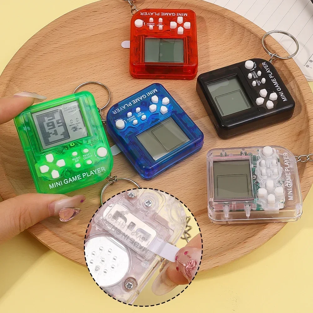Portable Mini Handheld Game Players Classic Electronic Games Hand Held Console Game Child Puzzle Gaming Console Player Toys Gift thumbnail 3