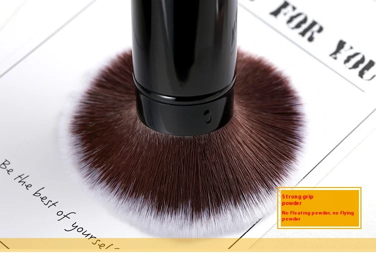 1pcs makeup tools  Powder/Blush Brushes Retractable Single Soft Loose Powder Blush Brush Portable Beauty Cosmetic Tool thumbnail 3