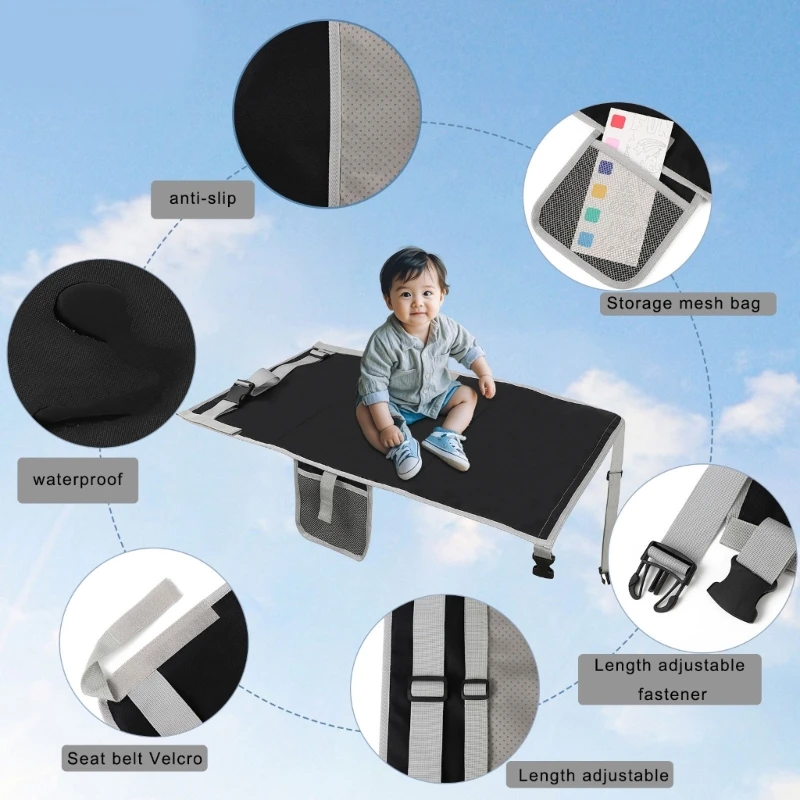 11UC Portable Child Seats Extension Airplanes Travel Essential for Airplanes Comfort thumbnail 5