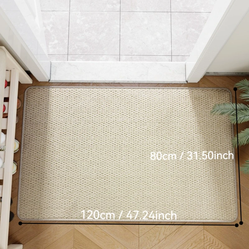 Outdoor Rugs Faux Jute Doormat Effortless Style Durability Every Entrance Floor Carpet Multi-Size 40x60cm/50x80cm/80x120cm thumbnail 5
