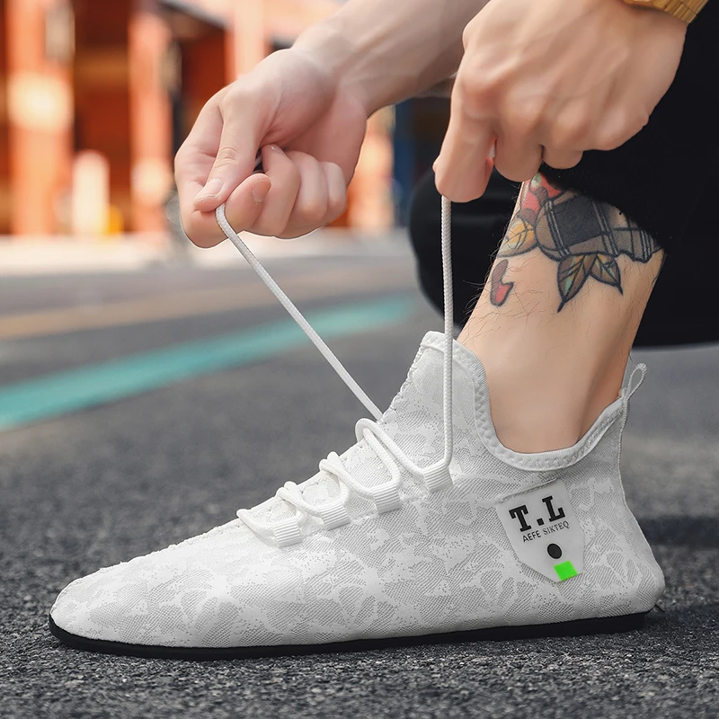 YRZL Mesh Loafers Men Driving Moccasins High Quality Flats Walking Shoes Breathable Non Slip Casual Loafers Summer Mens Shoes thumbnail 4