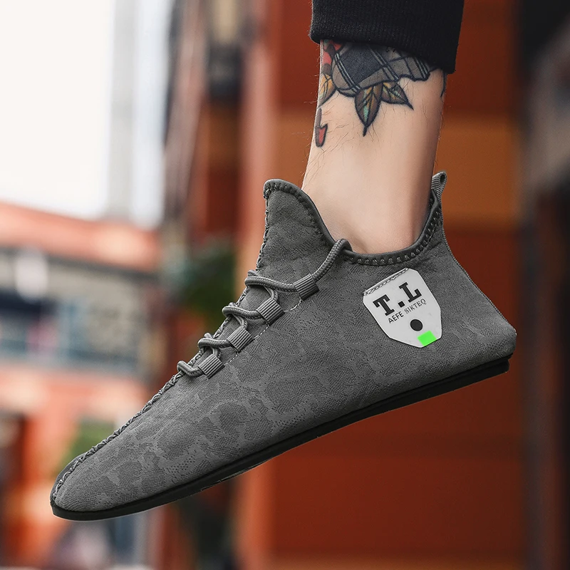 YRZL Mesh Loafers Men Driving Moccasins High Quality Flats Walking Shoes Breathable Non Slip Casual Loafers Summer Mens Shoes thumbnail 5