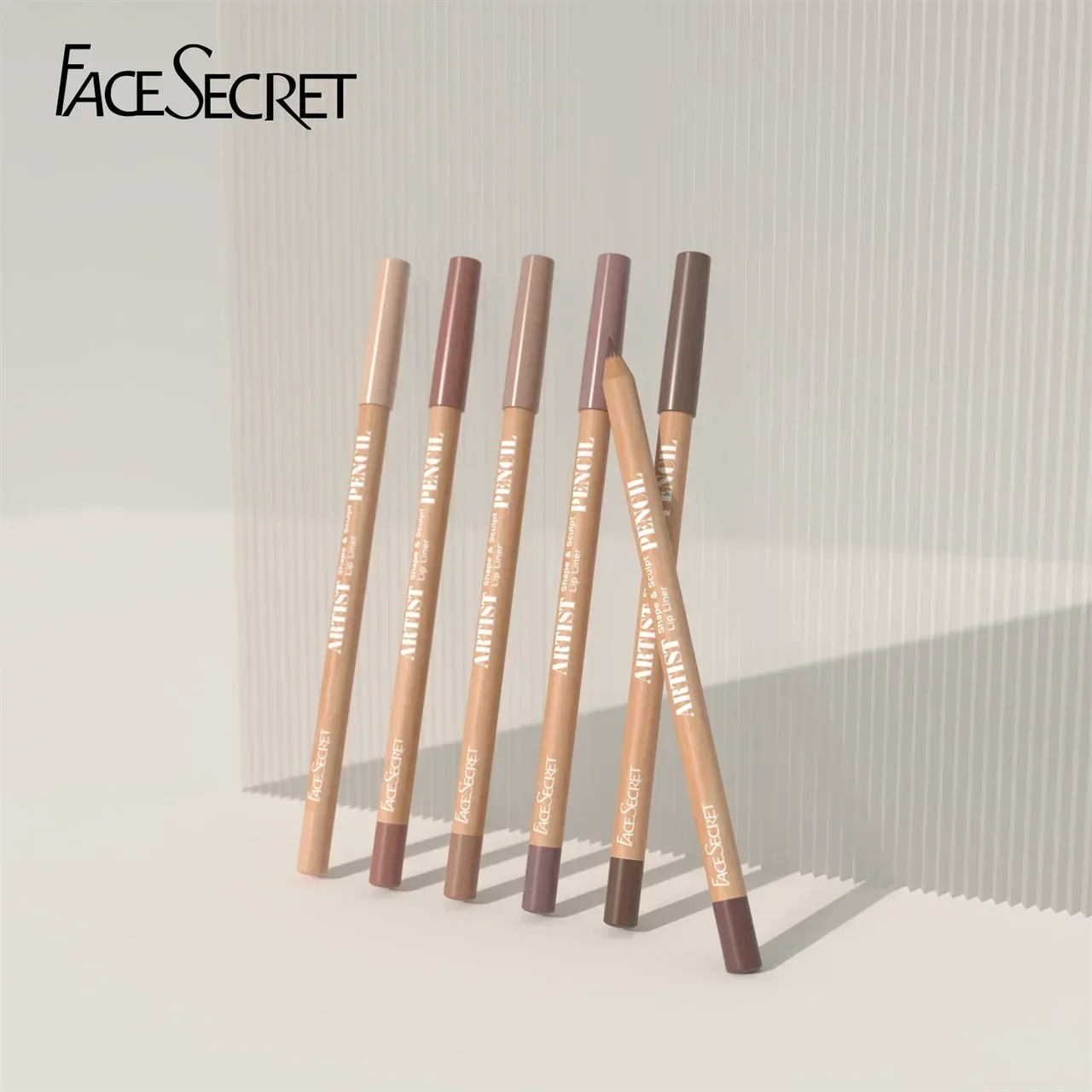 6pcs/set Lip Liner Pen 6 Colors Waterproof And Sweat-proof Not Easy To Fade Non-stick Cup Nude Lipstick Pencil SET thumbnail 6
