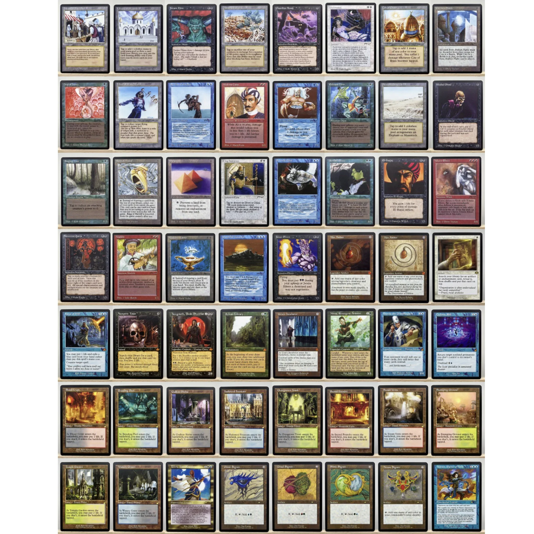 RVR HOLO3-02 TCG Cards for Home Play magical Proxy shock land RVRCrypt the Pool Godless Shrine Hallowed Fountain gather thumbnail 3